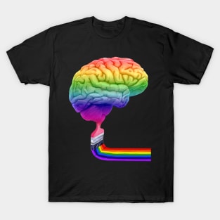 Inside the Mind of Art Right Brain T-Shirt